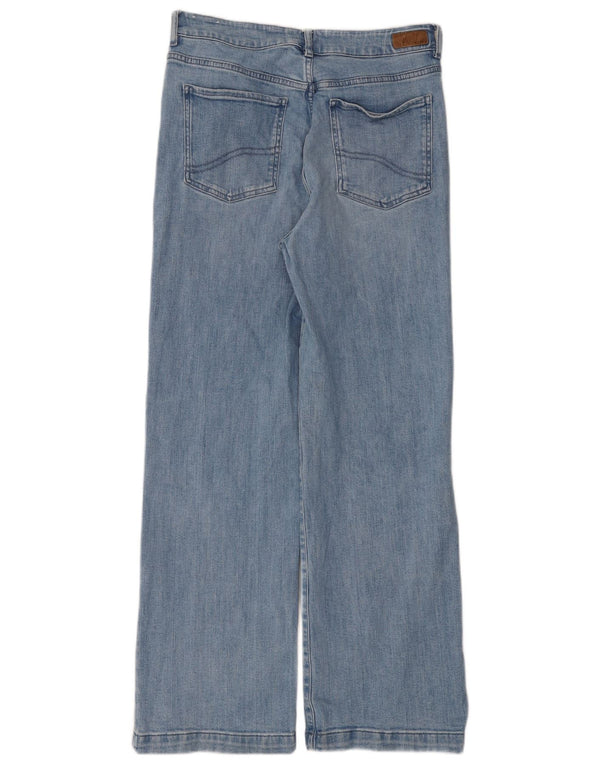 Fat Face Damen-Jeans „Elise“ mit weitem Bein, Größe UK 12, Größe M, W30, L30, Blau, Baumwolle