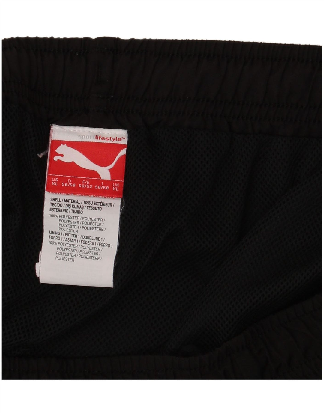 PUMA Herren Badeshorts XL Schwarz Polyester