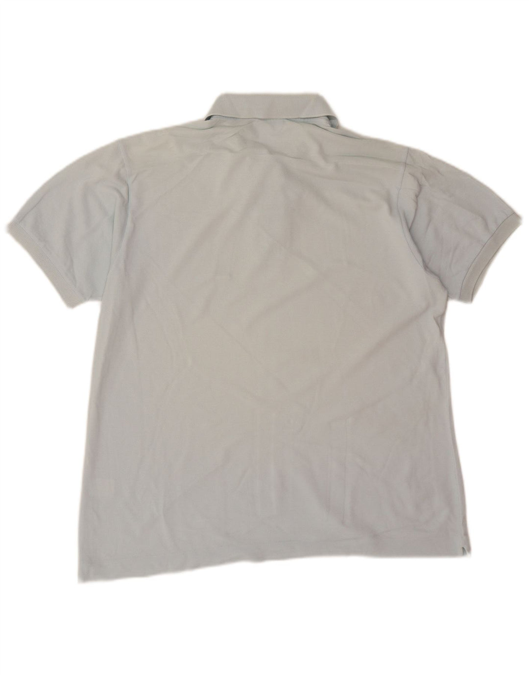 Lacoste Herren-Poloshirt, Größe 5, groß, blaue Baumwolle