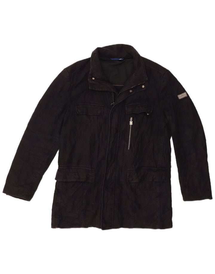 Trussardi Herren Utility Jacke IT 52 XL Schwarz