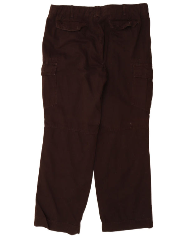Napapijri Gerade Herren-Cargohose IT 54 2XL W38 L33 Braune Baumwolle