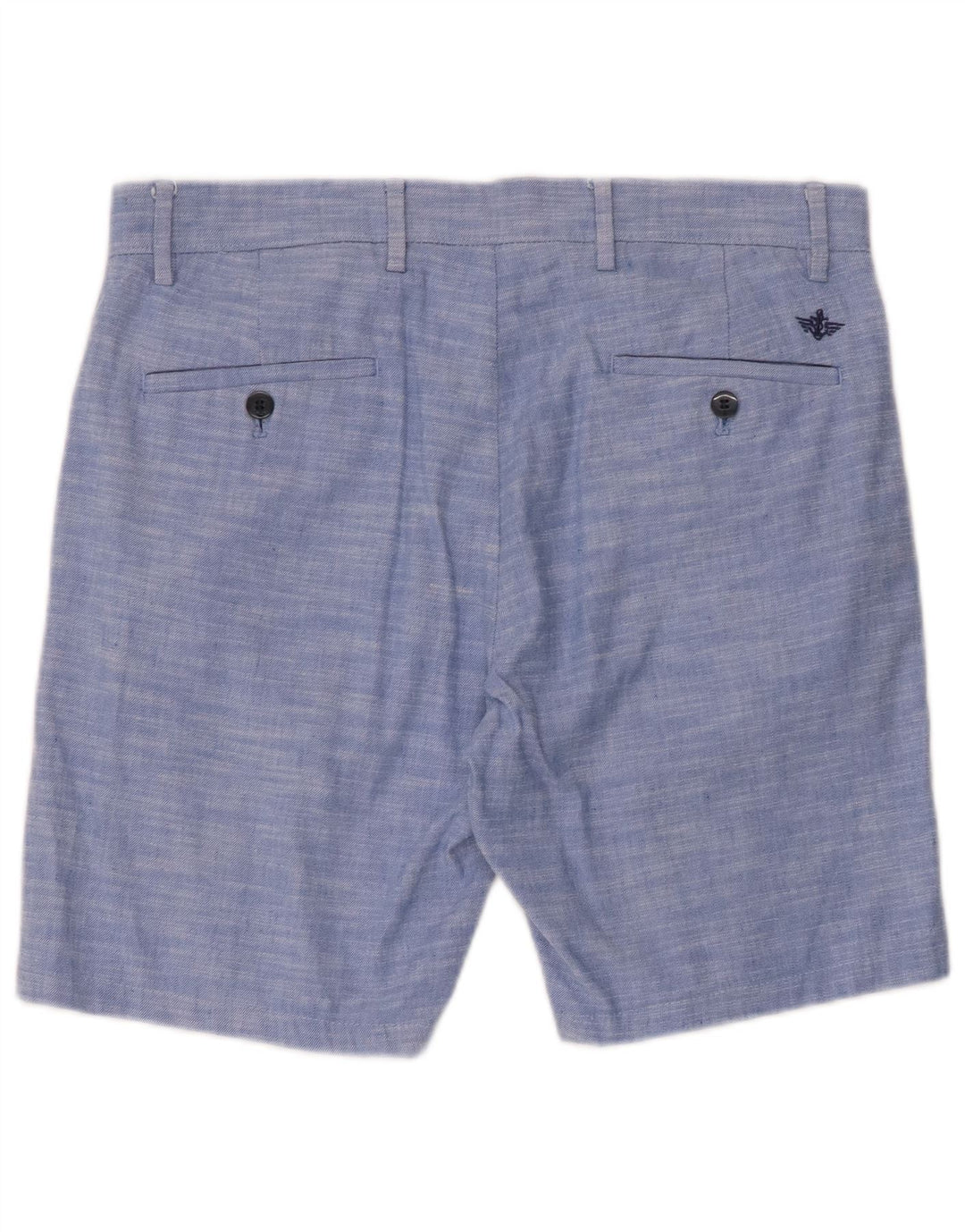 DOCKERS Mens Khakis Chino Shorts W34 Large  Blue