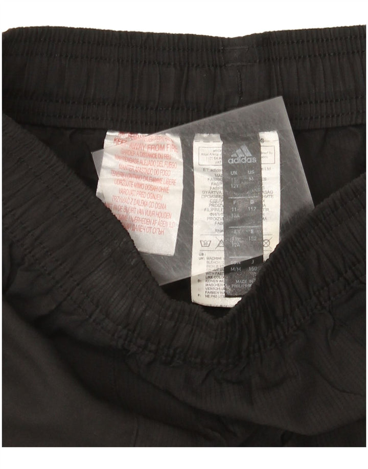 Adidas Jungen Climalite Sportshorts 11–12 Jahre, schwarzes Polyester