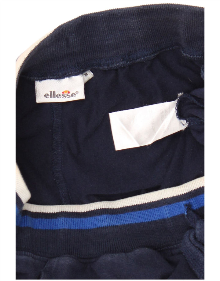 Ellesse Herren-Sportshorts mit Grafik, mittelgroß, marineblau, Baumwolle