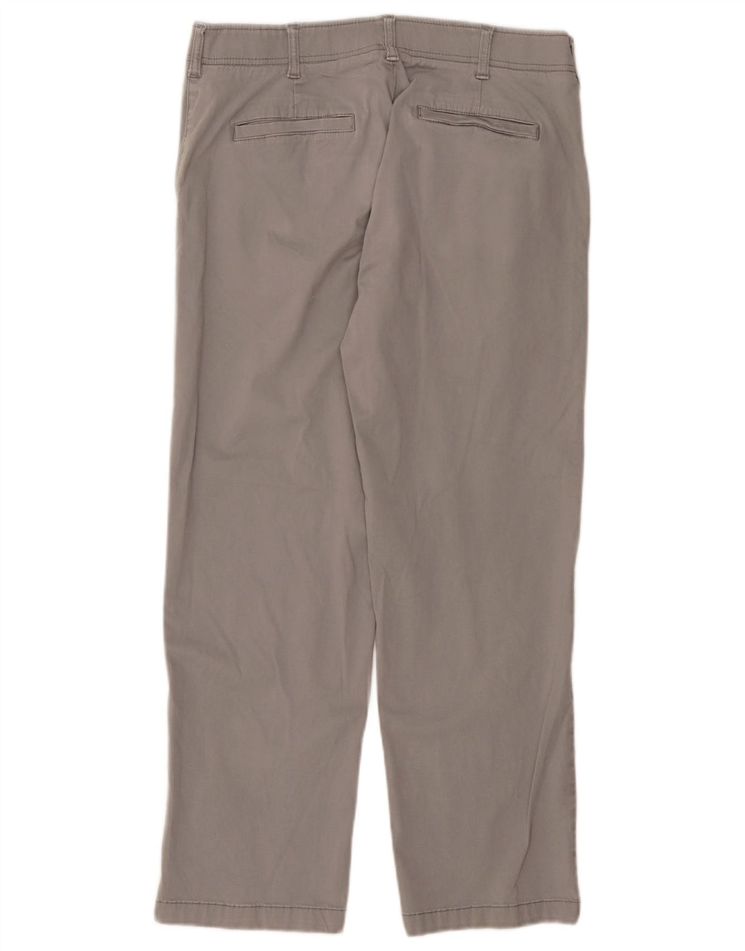 Lee Herren X-treme Comfort Straight Chino Hose W34 L30 Graue Baumwolle