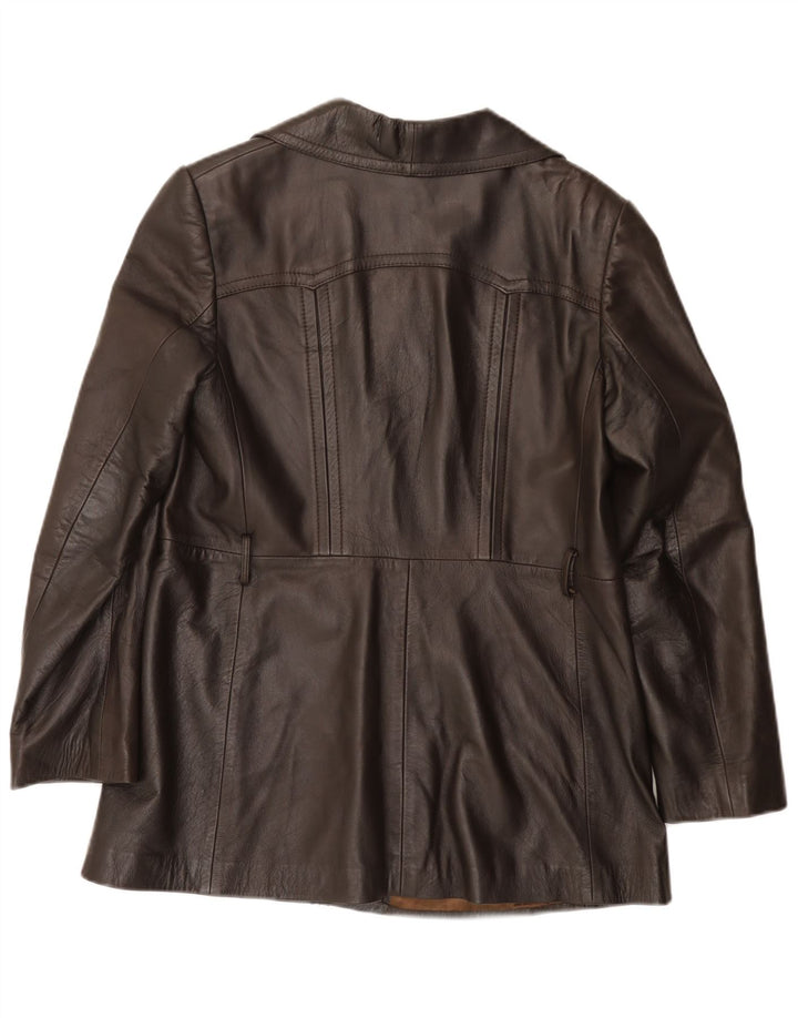 Everest Damen Lederjacke IT 48 XL Braun