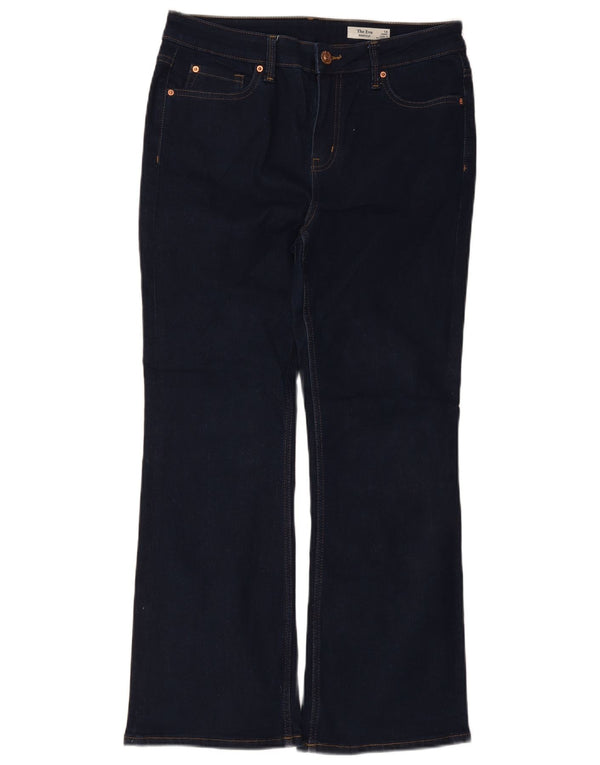 Marks & Spencer Damen The Eva Bootcut Jeans UK 14 Large W32 L28 Marineblau