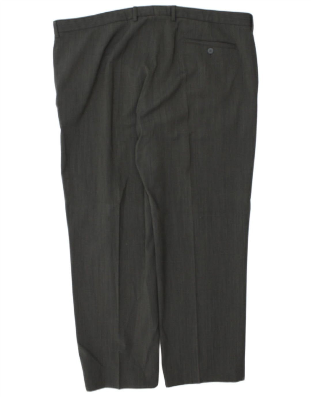 Gerade Herren-Anzughose von Marks & Spencer, W44, L30, grau, Polyester