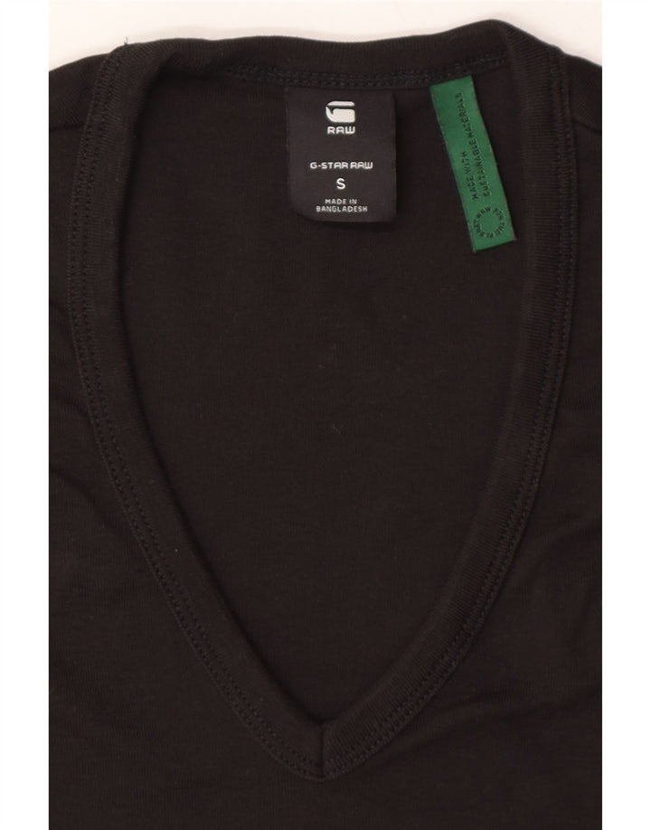 G-STAR Mens Tall T-Shirt Top Small Black Cotton Vintage G-Star and Second-Hand G-Star from Messina Hembry 
