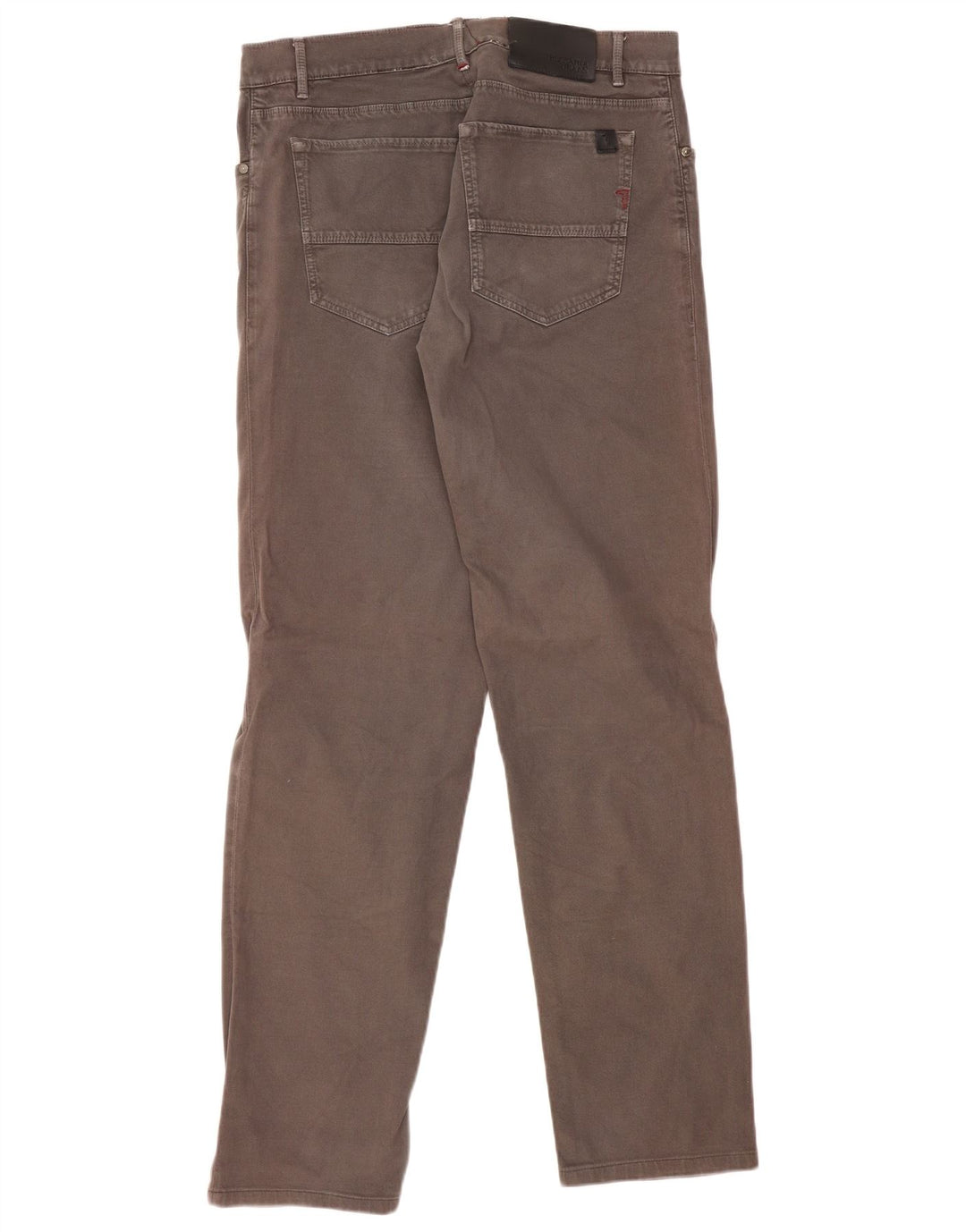 Trussardi Herren gerade Freizeithose W36 L34 Grau