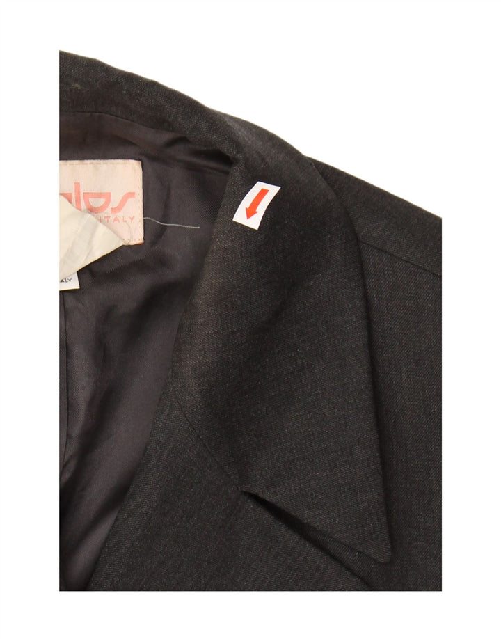 Byblos Zweireihiger Blazer für Damen IT 42 Mittelgraue Wolle