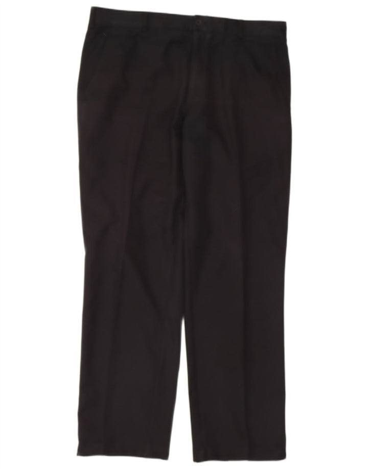 NIKE Herren Dri Fit Straight Chino Hose W36 L32 Schwarz Polyester