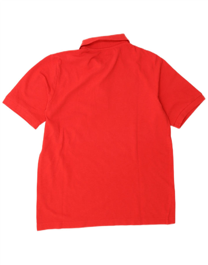 Kappa Herren-Poloshirt aus mittelroter Baumwolle