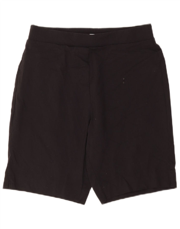 CALVIN KLEIN Damen Freizeitshorts Medium W30 Schwarz Rayon