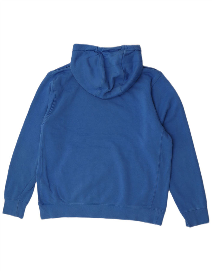 Nike Herren Kapuzenpullover, groß, aus blauer Baumwolle