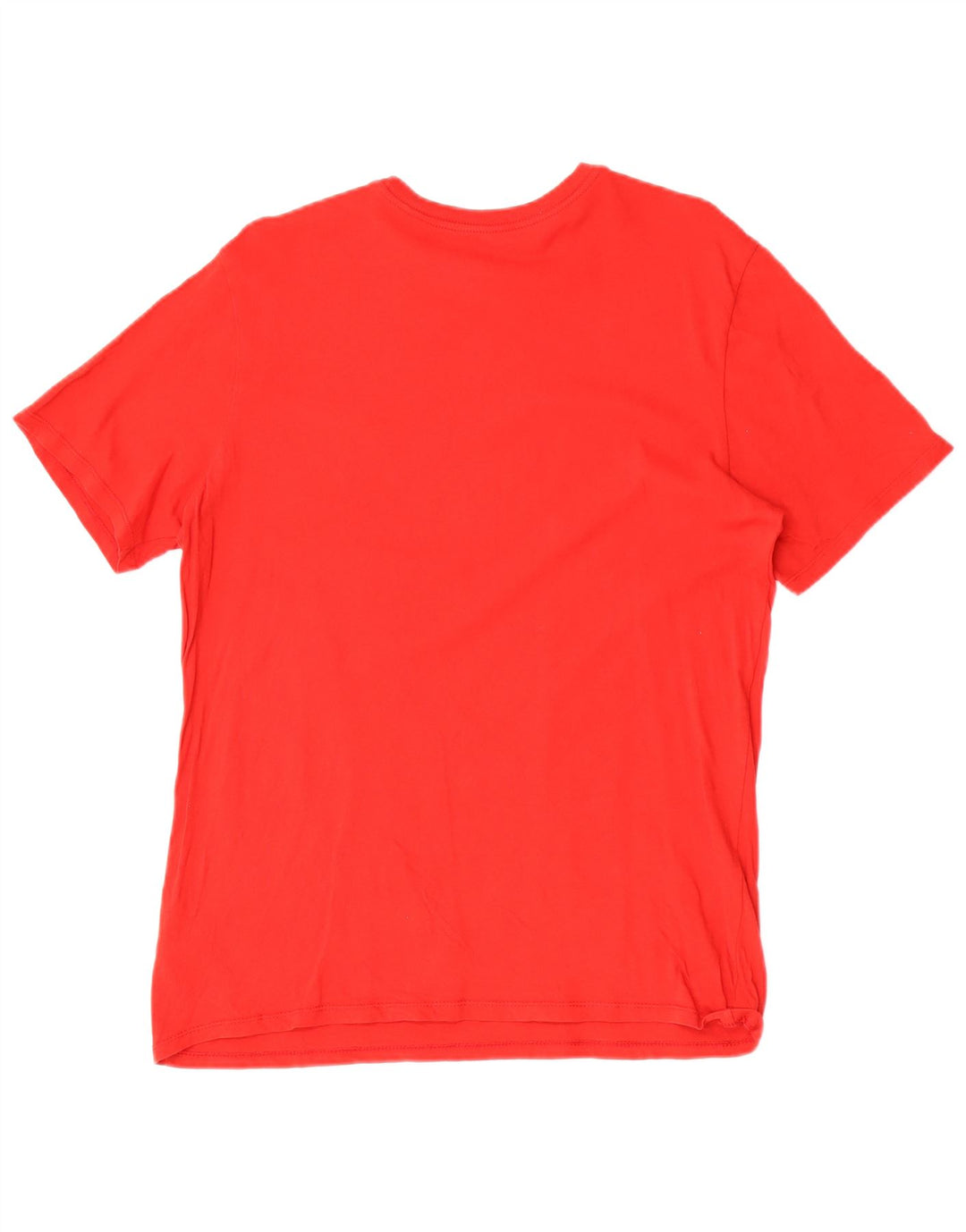 Nike Herren Athletic Cut T-Shirt Top Große rote Baumwolle