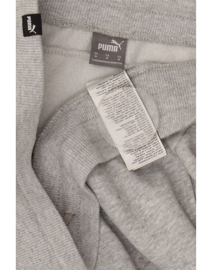 Puma Herren-Trainingshose, Jogginghose, mittelgraue Baumwolle