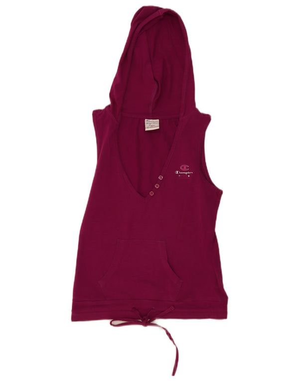 Champion Damen Heritage Classics Kapuzenweste Top UK 8 Small Burgund