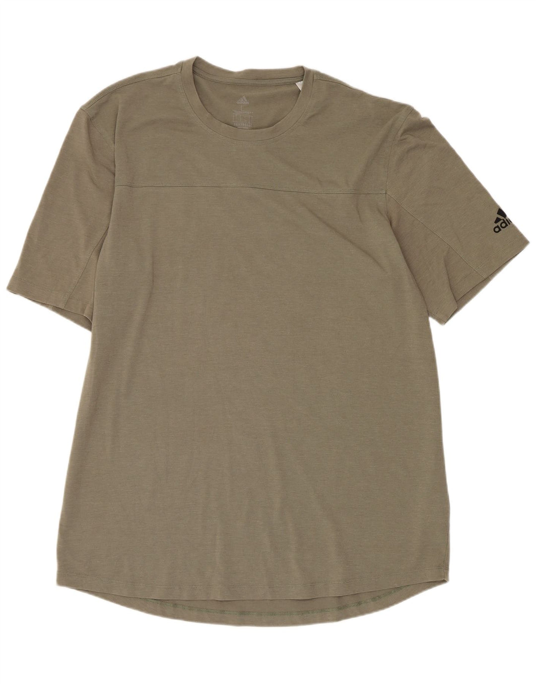 Adidas Herren Aeroready T-Shirt Top Large Khaki Polyester