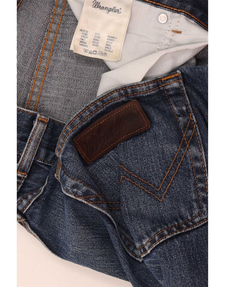 Wrangler Herren Texas Straight Jeans W38 L32 Blaue Baumwolle