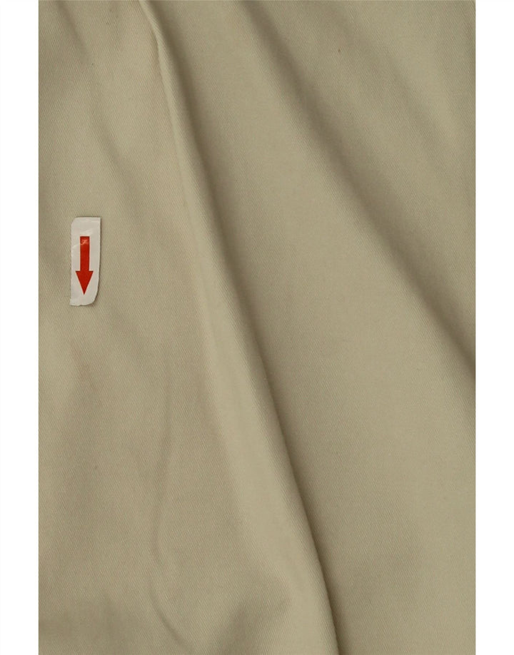 Marks & Spencer Herren Pegged Chino Shorts W38 XL Beige Baumwolle