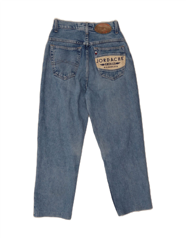 JORDACHE Mens Cropped Jeans W29 L24 Blue Cotton Vintage Jordache and Second-Hand Jordache from Messina Hembry 