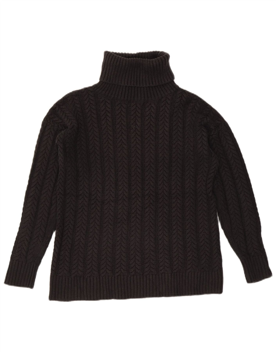 FRENCH CONNECTION Damen-Pullover, übergroß, Rollkragenpullover, Gr. 6, XS, Schwarz