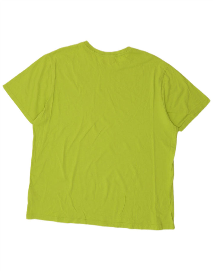 Kappa Herren T-Shirt Top 2XL Grüne Baumwolle