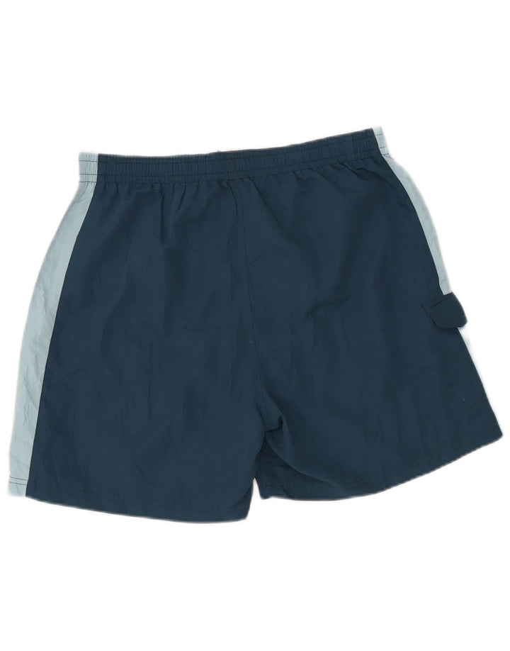 FILA Herren-Badeshorts, groß, marineblau, Farbblock-Polyester