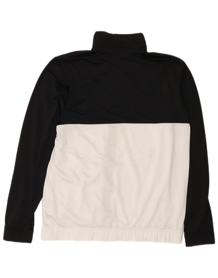 Adidas Herren-Trainingsanzugoberteil mit Grafik, UK, Größe 42/44, Größe L, Schwarz, Farbblock