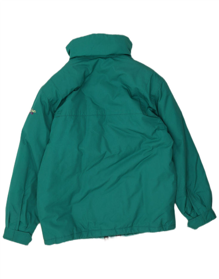 Fila Herren-Jacke mit Kapuze, gepolstert, Größe 46, klein, grün, Polyester