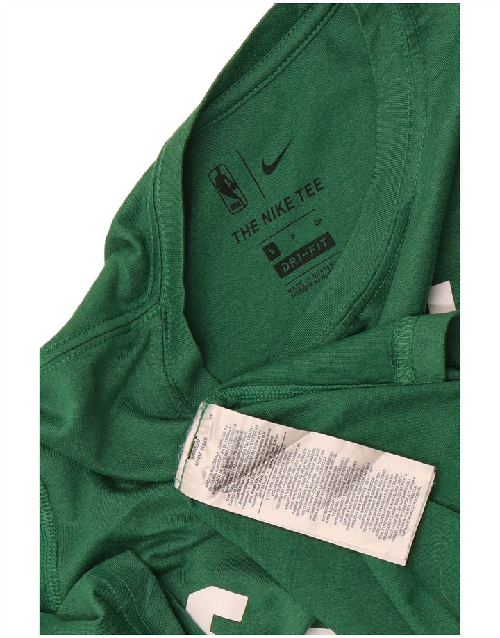 Nike Celtics Grafik-T-Shirt für Herren, klein, grün, Polyester