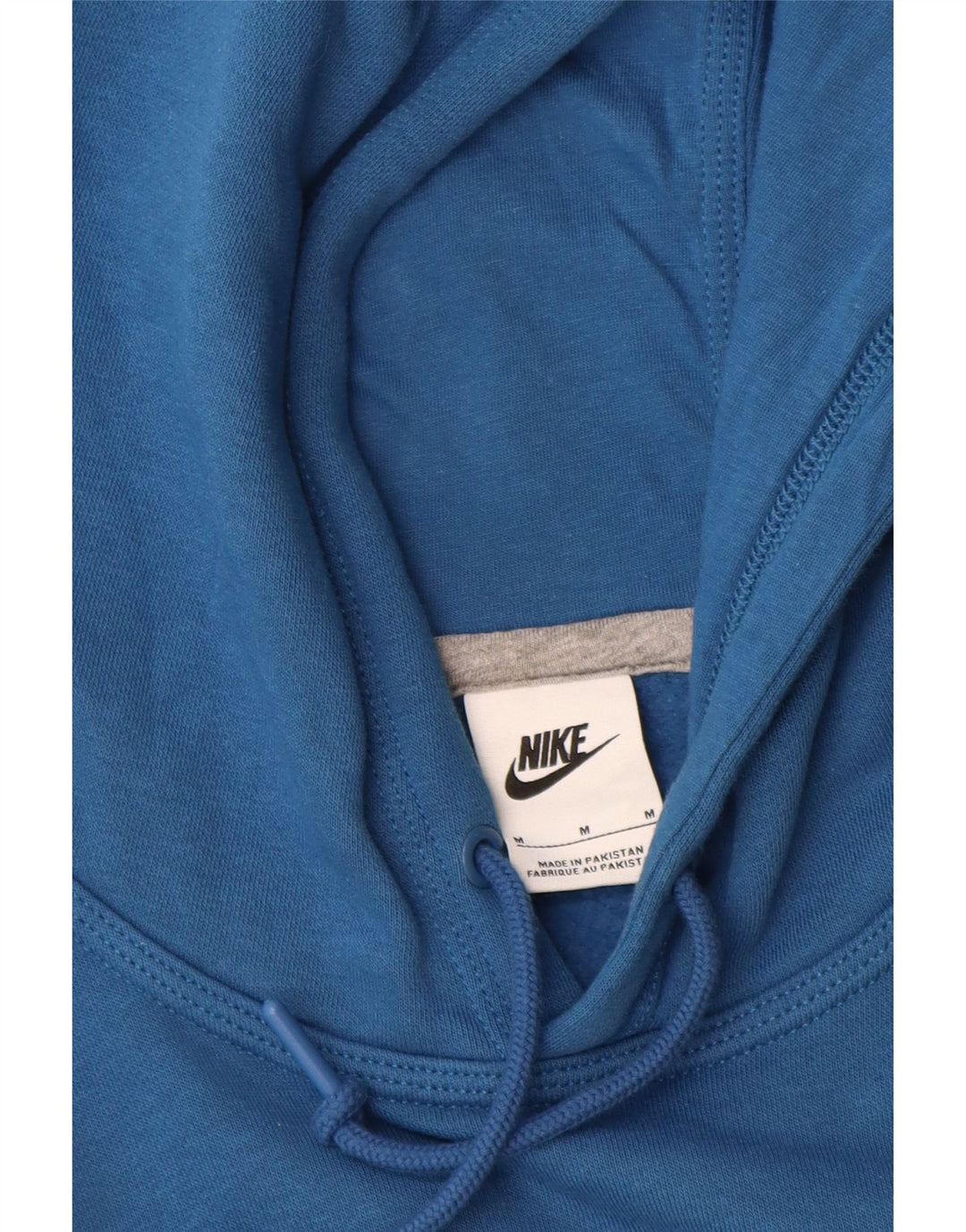 Nike Herren Kapuzenpullover aus mittelblauer Baumwolle