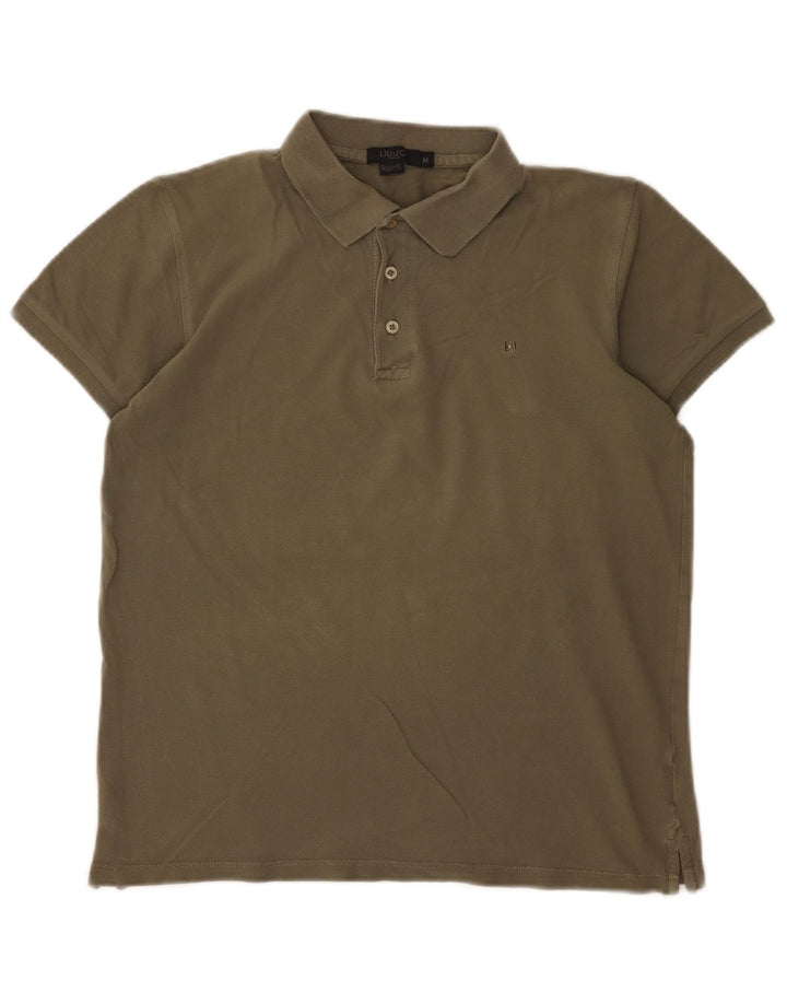 Liu Jo Herren-Poloshirt aus mittelgrüner Baumwolle