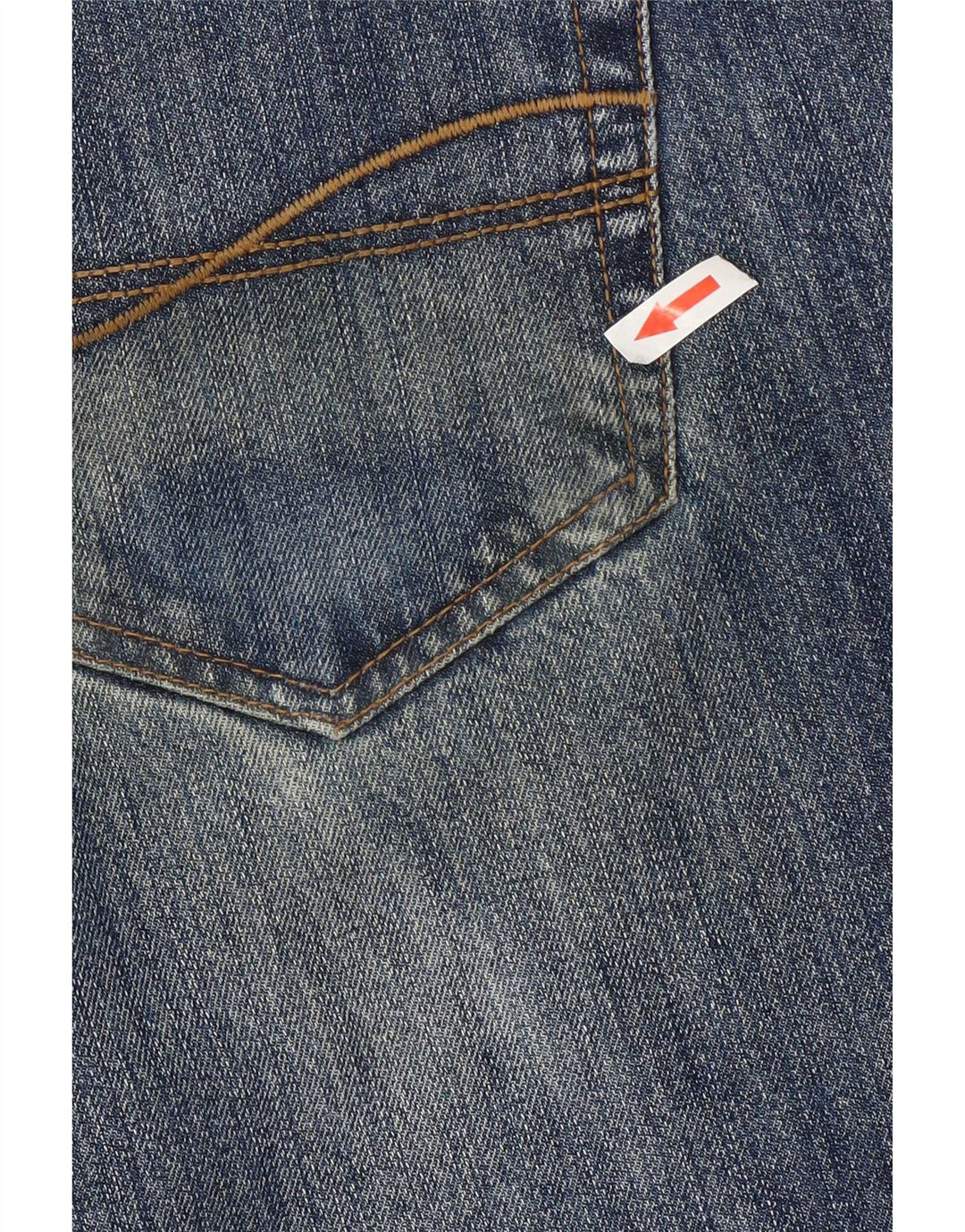 James Pringle Herren-Cropped-Jeans W36 L26 Blaue Baumwolle