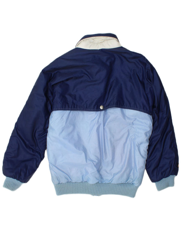Ellesse Damen Wattierte Jacke IT 44 Mittelblauer Farbblock
