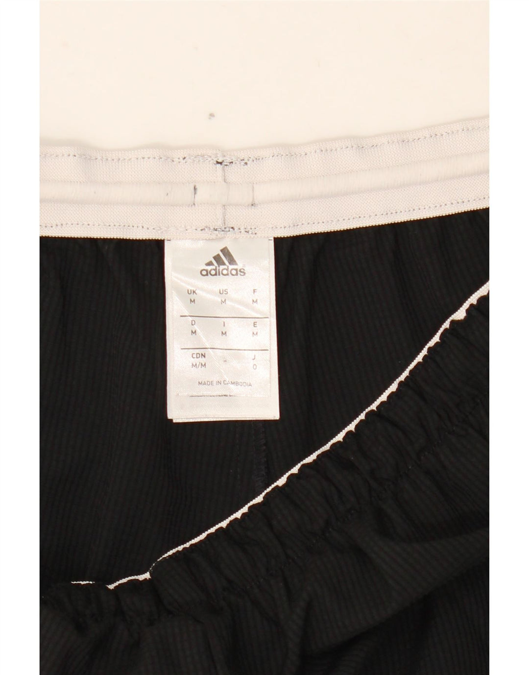 Adidas Herren Sportshorts Mittelschwarzes Colourblock-Polyester