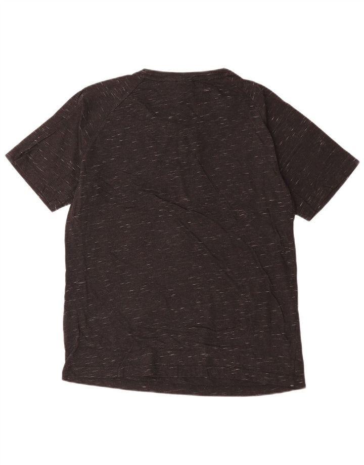 PUMA Herren T-Shirt Top Medium Schwarz gefleckte Baumwolle