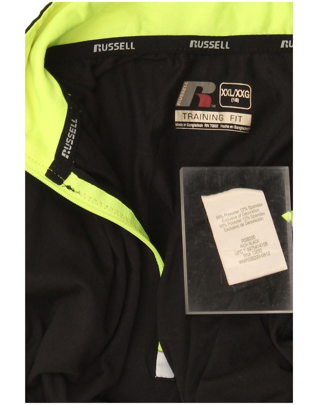 RUSSELL ATHLETIC Pullover-Trainingsanzug für Jungen, 15–16 Jahre, 2XL, Schwarz