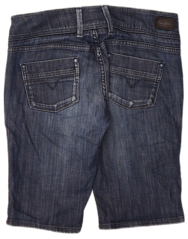 PEPE Jeans Damen Jeansshorts W31 Mittelblaue Baumwolle