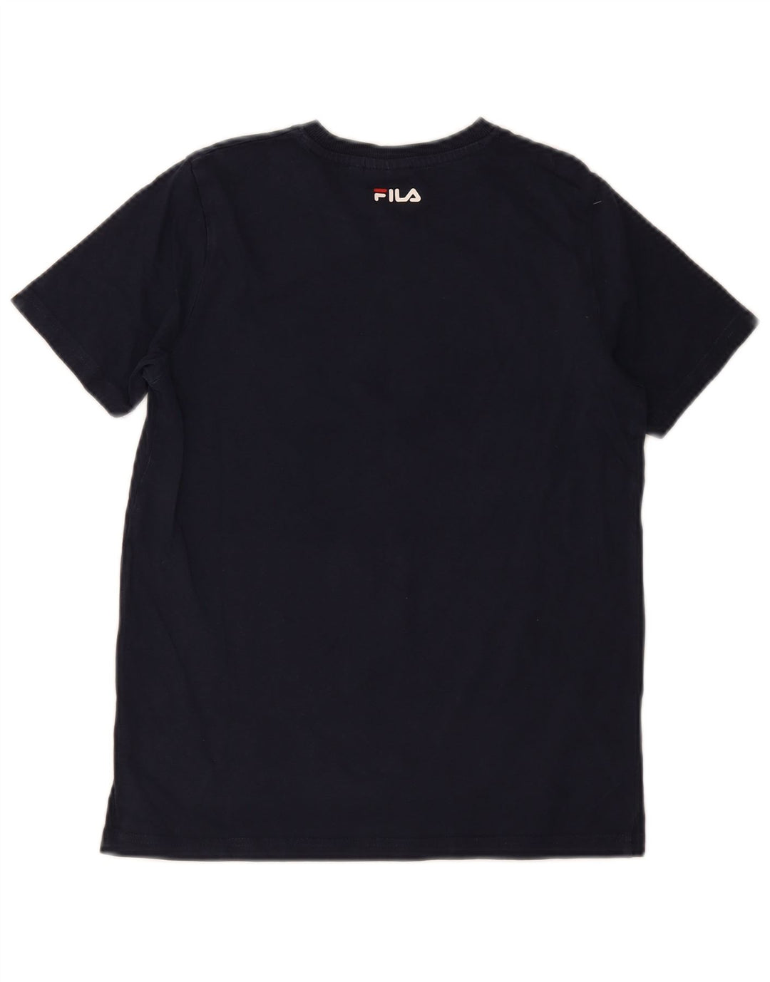 Fila T-Shirt mit Grafik für Jungen, 11–12 Jahre, Marineblau