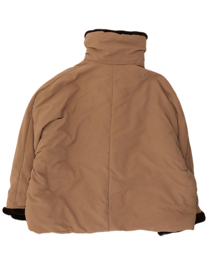 Belfe & Belfe Damen Übergroße wattierte Jacke UK 14 Mittelbeige