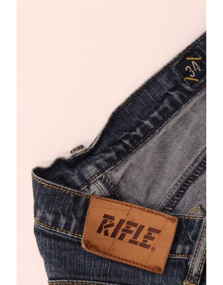 Rifle Herren Straight Jeans W34 L27 Blau