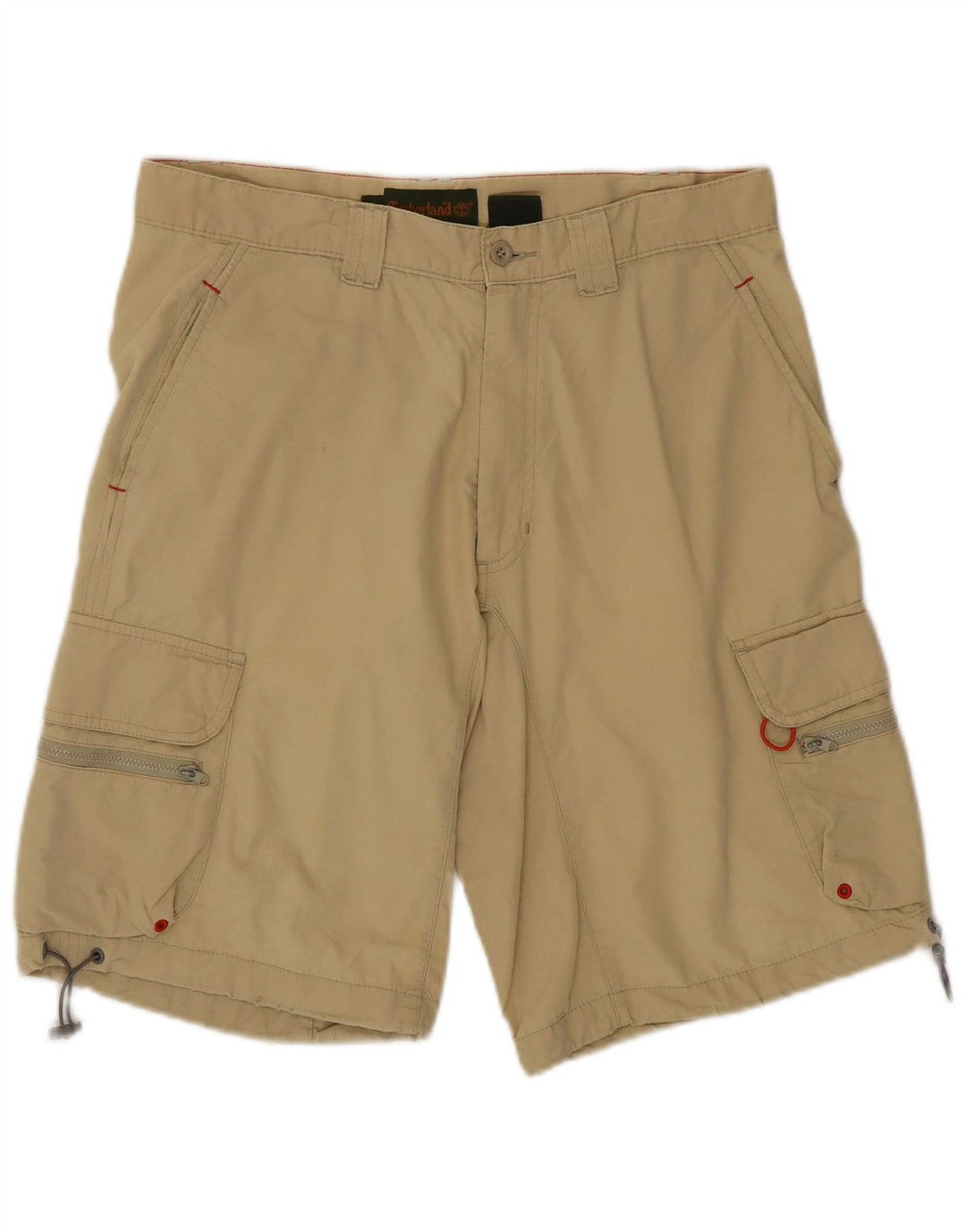 Timberland Herren Cargoshorts W32 Mittelbeige Baumwolle