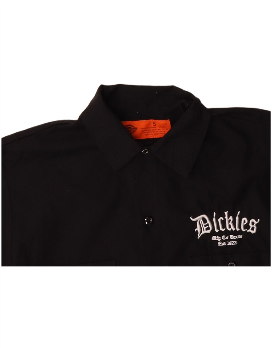 DICKIES Herren-Kurzarmshirt mit Grafik, Größe S, Schwarz, Baumwolle