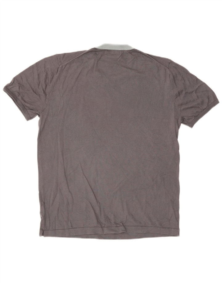 Marks & Spencer Herren-Autogramm-T-Shirt, große graue Baumwolle
