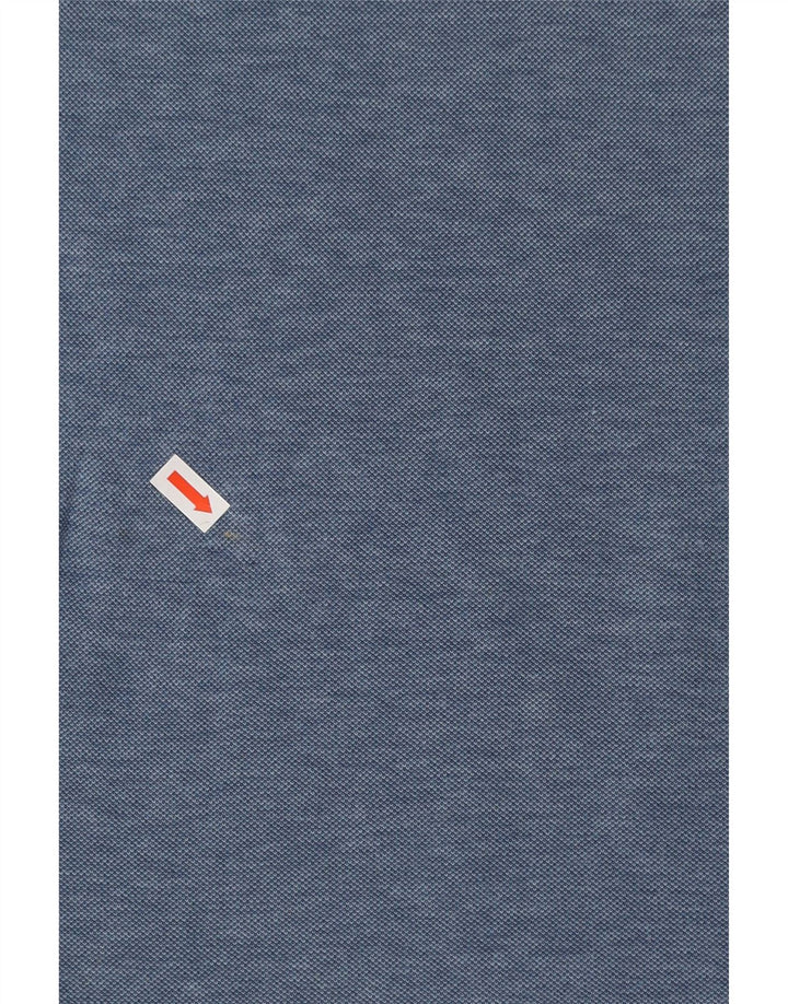 TOMMY HILFIGER Herren Poloshirt Große blaue Baumwolle