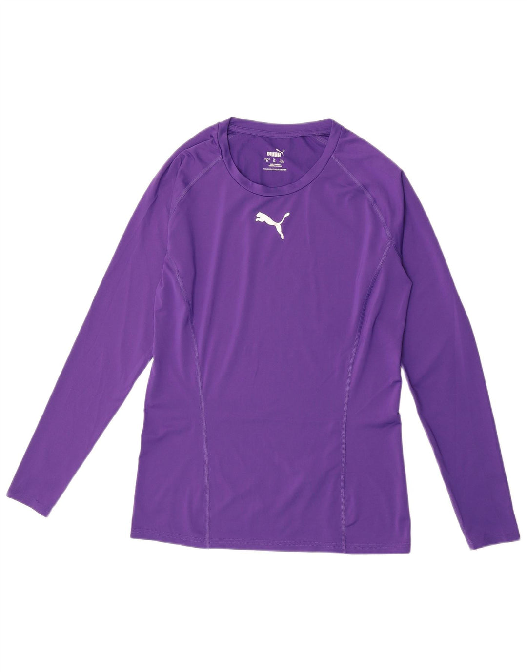 Puma Damen Top Langarm UK 18 XL Lila Polyester