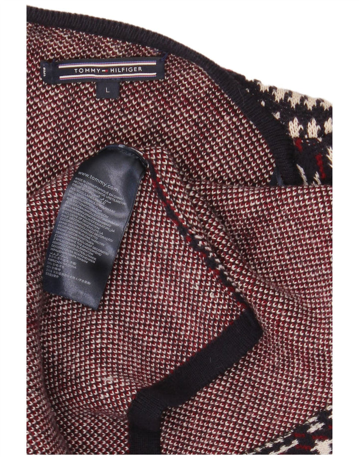 Tommy Hilfiger Damen-Strickjacke in Übergröße, Gr. 16, Marineblau
