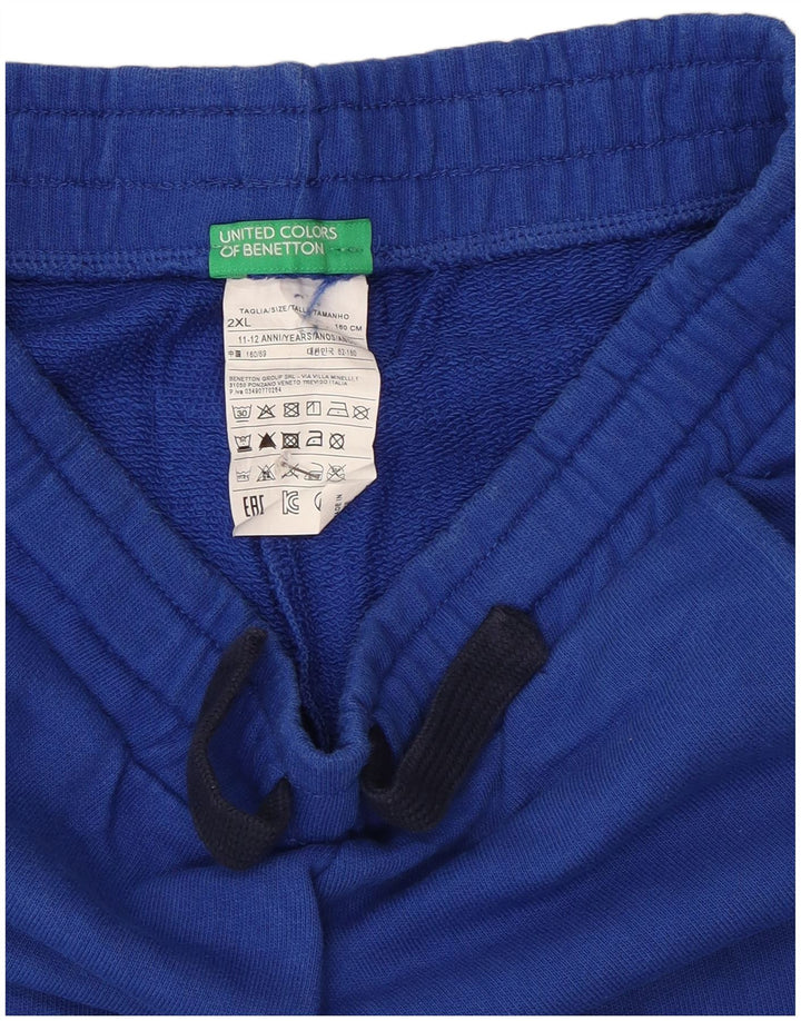 Benetton Sportshorts für Jungen, 11–12 Jahre, 2XL, Blau